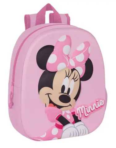 Imagen MOCHILA GUARDERIA 3D REDONDA MINNIE. SAFTA