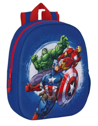 Imagen MOCHILA GUARDERIA 3D REDONDA AVENGERS. SAFTA