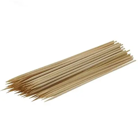 Imagen PALILLO PINCHO MADERA 25CM 100U