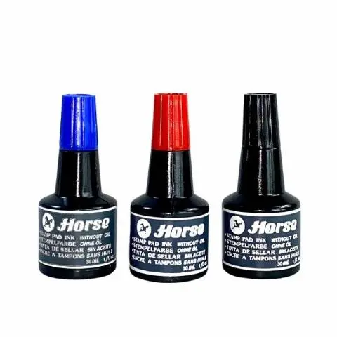 Imagen TINTA SELLAR ROJA 30 ML. HORSE