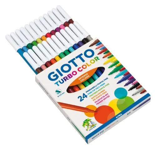 Imagen ROTULADOR TURBO COLOR C/24. GIOTTO