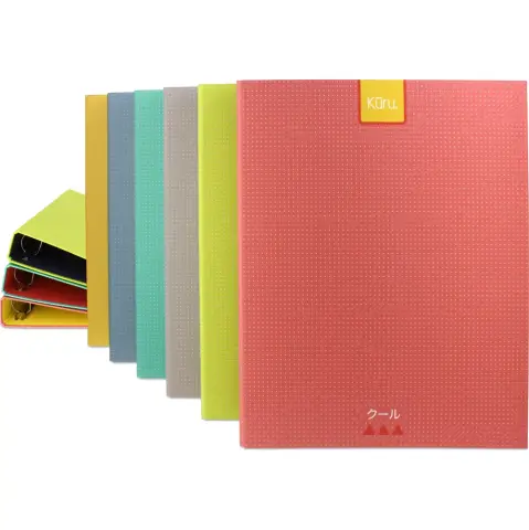 Imagen CARPETA A4 4 ANILLAS 40MM TURQUESA. KURU