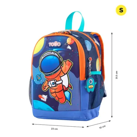 Imagen MOCHILA PEQUEA ASTRONAUTA COHETY. TOTTO 2