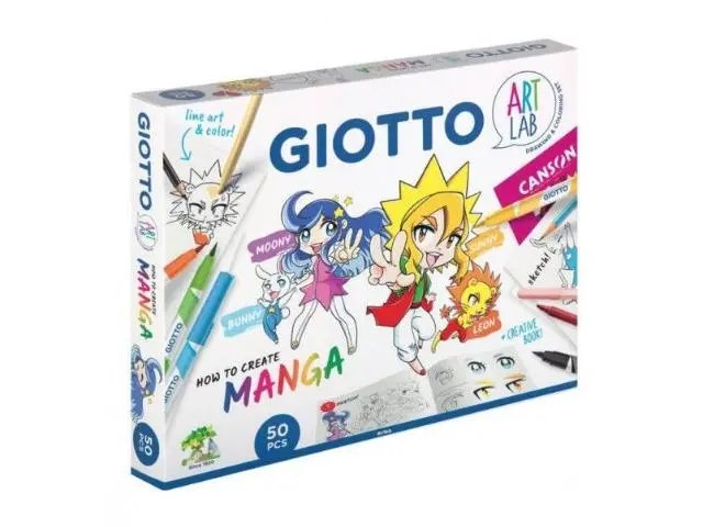 Imagen SET CREATIVO ART LAB MANGA. GIOTTO