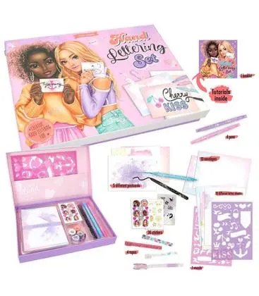 Imagen TOP MODEL SET DE CARTAS Y LETTERING 