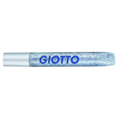 Imagen GLITTER GLUE PLATA 10,5ML. GIOTTO