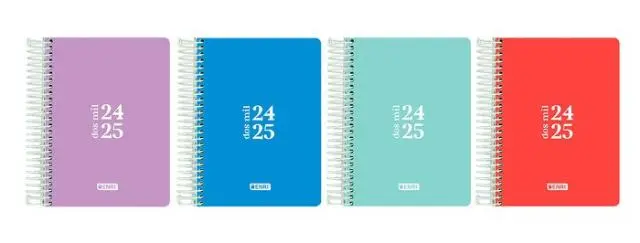 Imagen AGENDA ESCOLAR A6 D/P 2024/25. ENRI TEENS