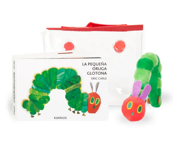 Imagen PEQUEA ORUGA GLOTONA,LA MINI+PELUCHE  2