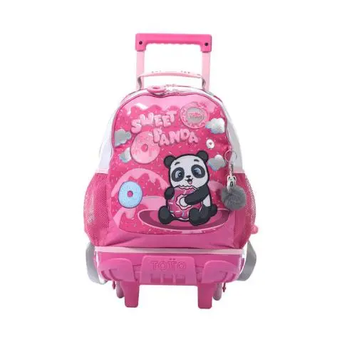 Imagen MOCHILA CON CARRO SWEET PANDA. TOTTO