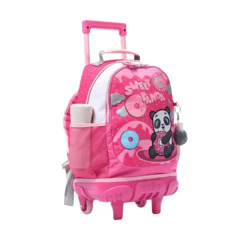 Imagen MOCHILA CON CARRO SWEET PANDA. TOTTO 4