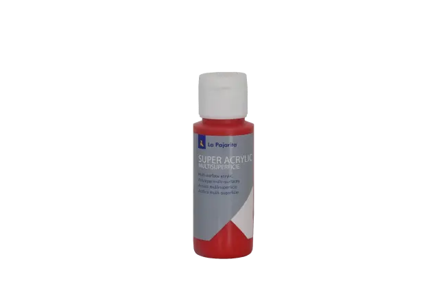 Imagen PINTURA ACRILICA ROJO 60ML.