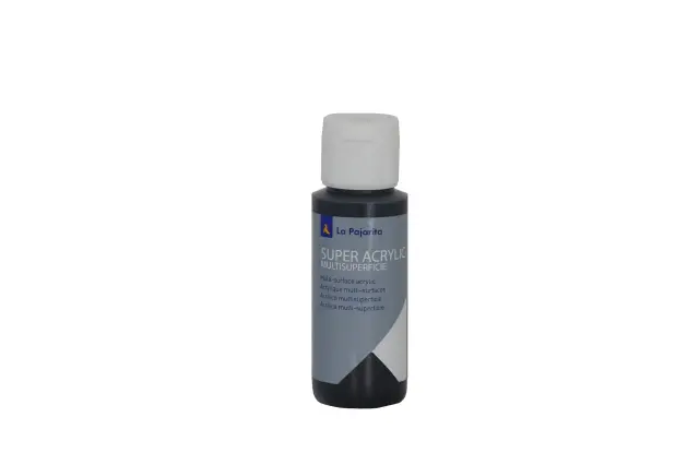 Imagen PINTURA ACRILICA NEGRA 60ML.