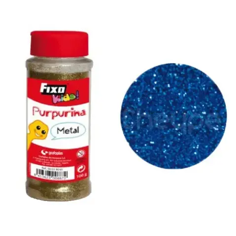 Imagen PURPURINA AZUL 100GR. FIXO