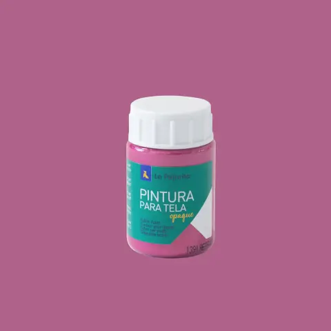 Imagen PINTURA TELA OPACA MAGENTA METALIZADA 35ML. 