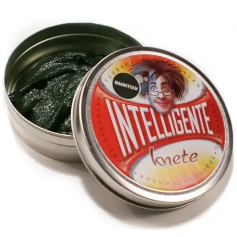 Imagen PLASTILINA INTELIGENTE NEGRA MAGNETICA