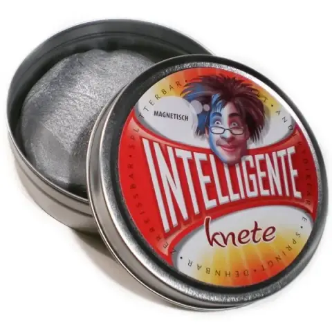 Imagen PLASTILINA INTELIGENTE MAGNETICA PLATA