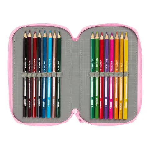 Imagen PLUMIER TRIPLE 37 PCS GLOWLAB KIDS. SAFTA 3