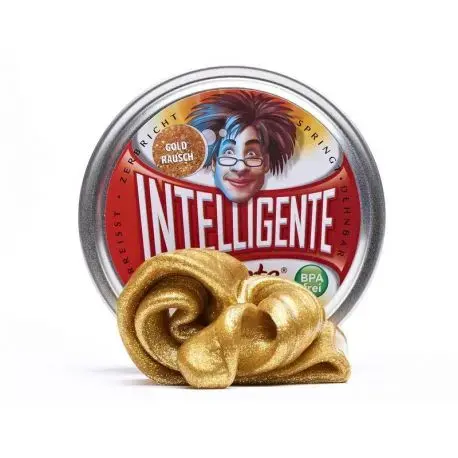 Imagen PLASTILINA INTELIGENTE ORO BRILLANTE METALIZADO