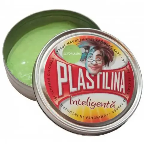 Imagen PLASTILINA INTELIGENTE ECTOPLASMA FLUORESCENTE