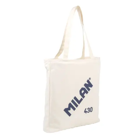 Imagen BOLSO SHOPPER BEIGE CREMALLERA 430. MILAN