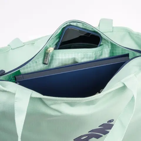 Imagen BOLSO SHOPPER VERDE CREMALLERA 430. MILAN 2