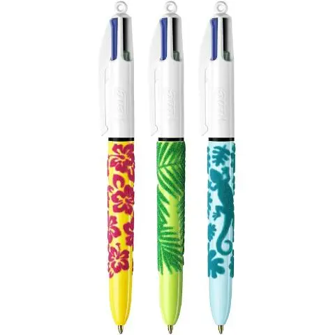 Imagen BOLIGRAFO 4 COLORES VELOURS BIC