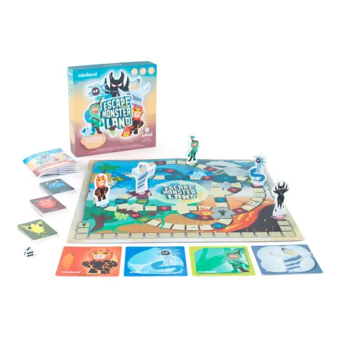 Imagen JUEGO DE MESA "ESCAPADA DE MONSTRUOLAND"