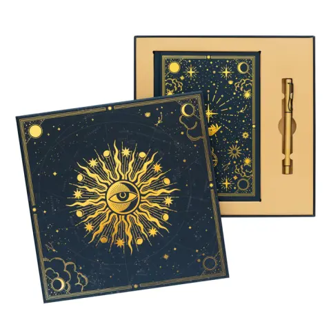Imagen SET CUADERNO PREMIUM A5 CON BOLIGRAFO ASTRAL 