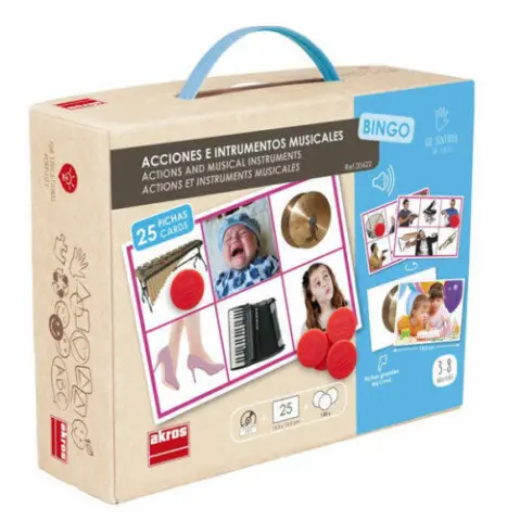 Imagen BINGO: ACCIONES E INSTRUMENTOS MUSICALES