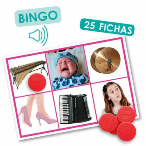 Imagen BINGO: ACCIONES E INSTRUMENTOS MUSICALES 2