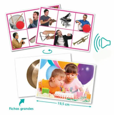 Imagen BINGO: ACCIONES E INSTRUMENTOS MUSICALES 3