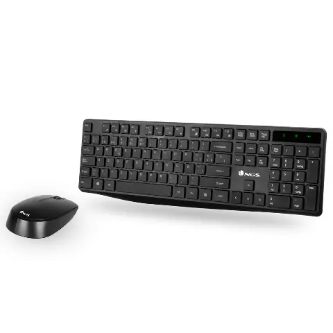 Imagen TECLADO + RATN INALAMBRICOS. NGS ALLURE KIT 2