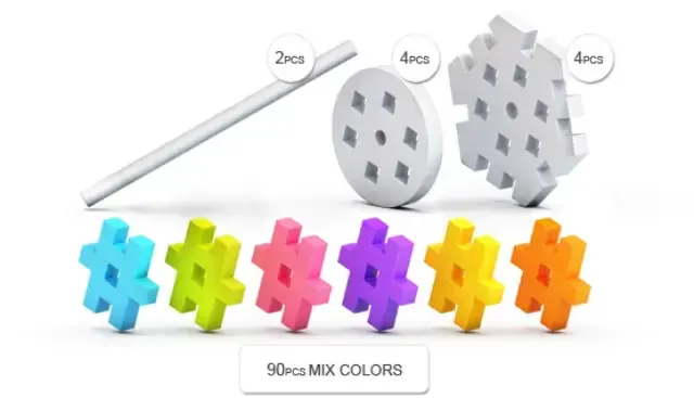 Imagen MELI BASIC CONSTRUCTOR 100 PZAS. 4