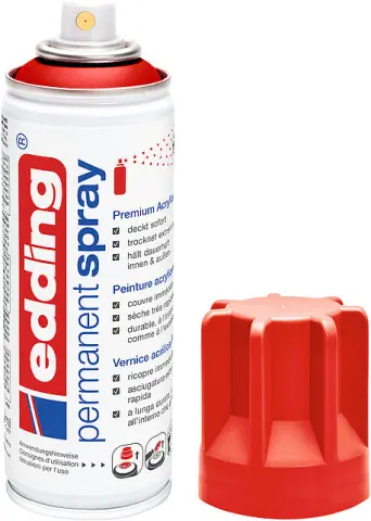 Imagen SPRAY PERMANENTE EDDING 5200 ROJO