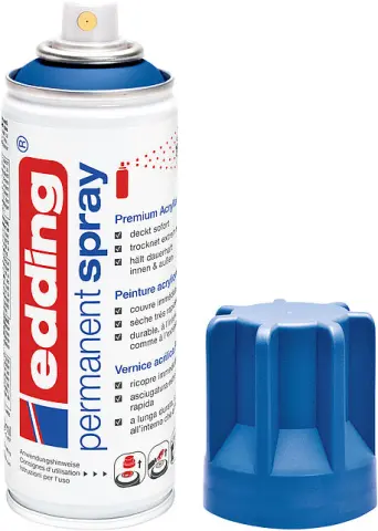Imagen SPRAY PERMANENTE EDDING 5200 AZUL