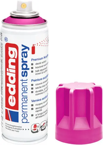 Imagen SPRAY PERMANENTE EDDING 5200 FUCSIA
