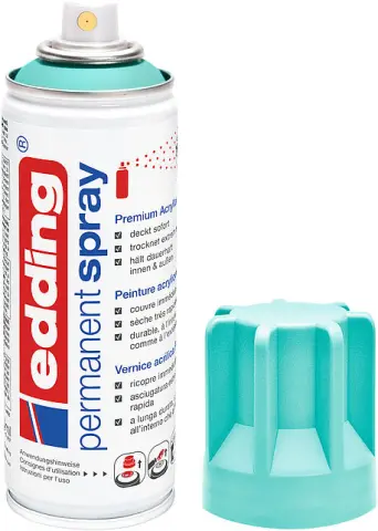 Imagen SPRAY PERMANENTE EDDING 5200 TURQUESA