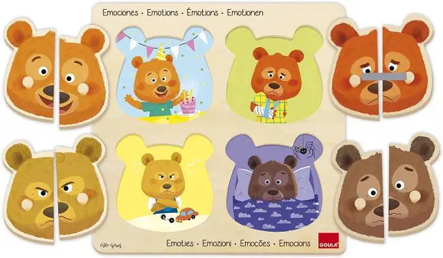Imagen ENCAJABLE MADERA EMOCIONES