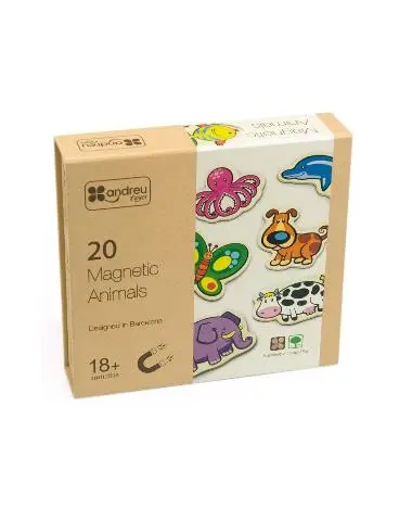 Imagen  ANIMALES MAGNETICOS 20 PZAS. AT