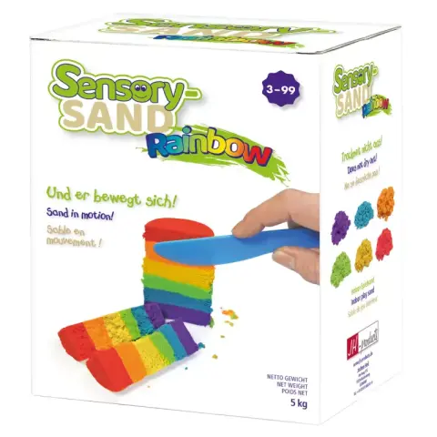 Imagen ARENA SENSORIAL DE COLORES 5 KG.