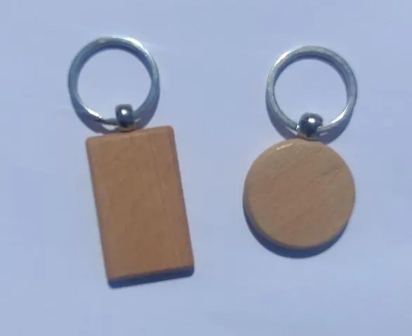 Imagen LLAVERO MADERA RECTANGULO 