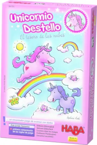 Imagen JUEGO HABA UNICORNIO DESTELLO EL TESORO DE LAS NUBES