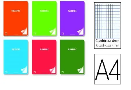 Imagen LIBRETA A4 PP 4MM. PACSA