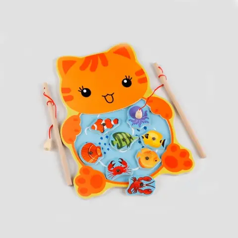 Imagen JUEGO PESCA MADERA IMANTADO