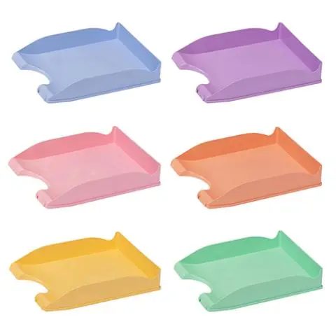 Imagen BANDEJA OFICINA ROSA PASTEL. FAIBO