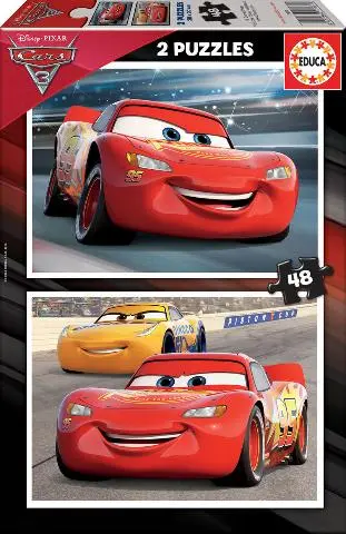 Imagen PUZZLE CARS 2X48 PZAS. 