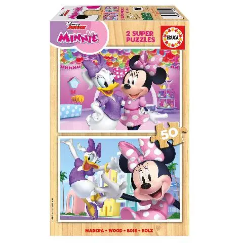 Imagen PUZZLES MINNIE 2X50 PZAS. EDUCA