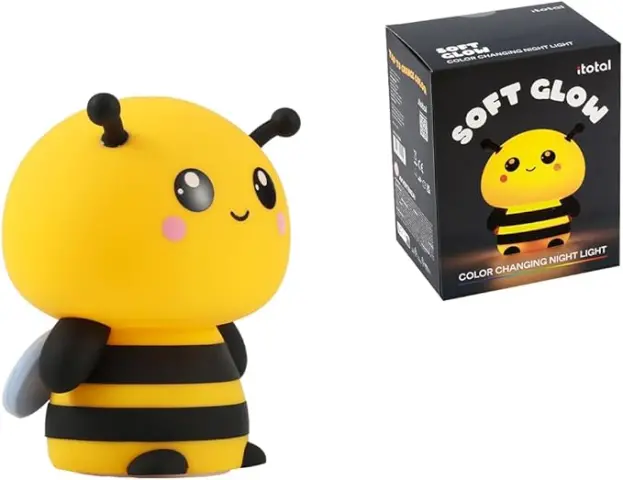 Imagen LUZ NOCTURNA LED SILICONA ABEJA