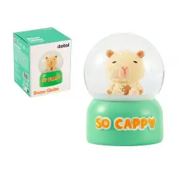 Imagen BOLA NIEVE CON LUZ CAPIBARA