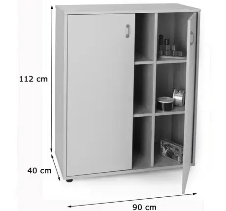 Imagen MUEBLE INTERMEDIO ARMARIO 9 CASILLAS 2